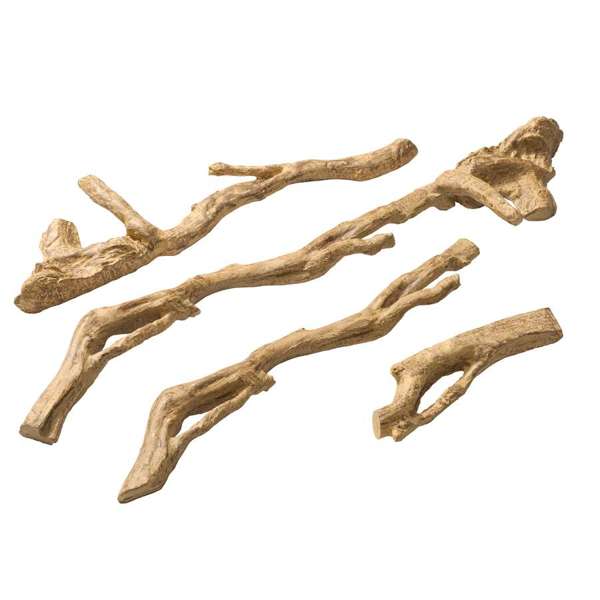 Beach Driftwood Faux Wood Log Set
